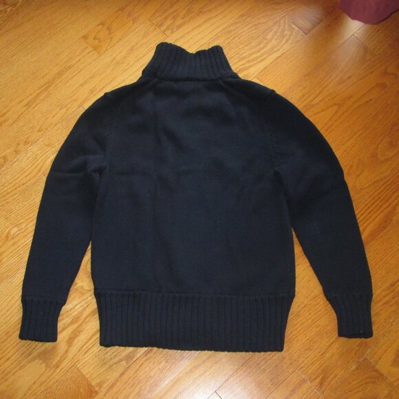 Pre-owned Men's Simons Navy Blue Cotton Button Knit Cardigan Sweater Size Small - Picture 2 of 5